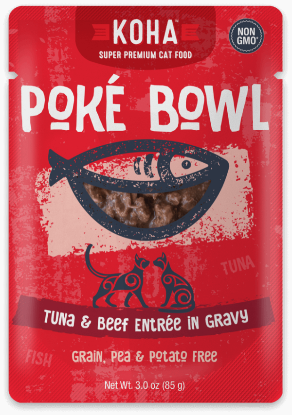 Koha 3 oz. Poké Bowl - Tuna & Beef Case of 12