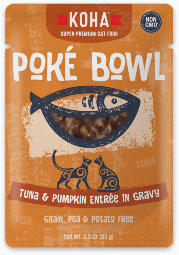 Koha 3 oz. Poké Bowl - Tuna & Pumpkin Case of 12
