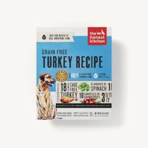 The Honest Kitchen Dehydrated - Grain Free Turkey Recipe